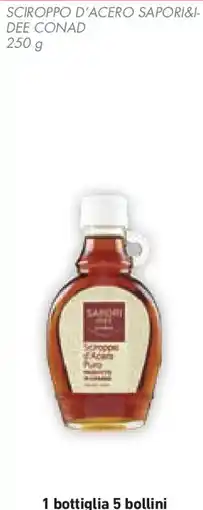 Conad Superstore Sciroppo d'acero SAPORI&IDEE CONAD offerta