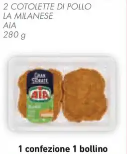 Conad Superstore 2 cotolette di pollo la milanese ΑΙΑ offerta