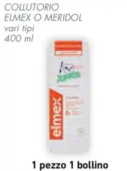 Conad Superstore Collutorio elmex o meridol offerta