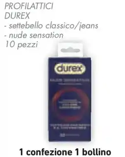 Conad Superstore Profilattici DUREX offerta