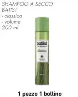 Conad Superstore Shampoo a secco BATIST offerta