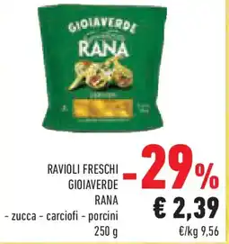 Conad Superstore Ravioli freschi gioiaverde RANA offerta