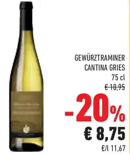 Conad Superstore Gewürztraminer cantina gries offerta
