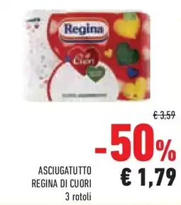 Conad Superstore Asciugatutto regina di cuori offerta