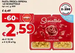 Bennet Pasta fresca ripiena LO SCOIATTOLO offerta