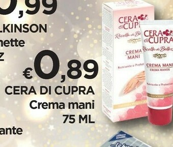 Cera di cupra crema mani