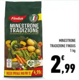 Conad City Minestrone tradizione FINDUS offerta