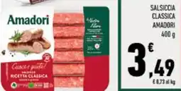 Conad City Salsiccia classica AMADORI offerta