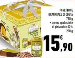 Conad City Panettone granreale di costa offerta
