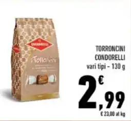 Conad City Torroncini CONDORELLI offerta