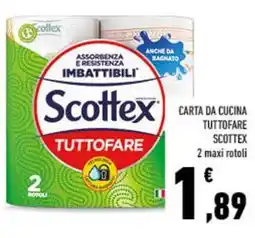 Conad City Carta da cucina tuttofare SCOTTEX offerta