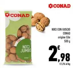 Conad City Noci con guscio CONAD offerta
