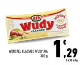 Conad City Würstel classico wudy AIA offerta