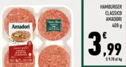 Conad City Hamburger classico AMADORI offerta