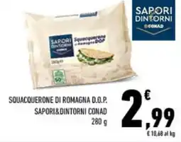 Conad City Squacquerone di romagna d.o.p. SAPORI&DINTORNI CONAD offerta