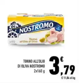Conad City Tonno all'olio di oliva NOSTROMO offerta