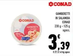 Conad City Gamberetti in salamoia CONAD offerta