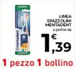 Conad City Linea spazzolini MENTADENT offerta