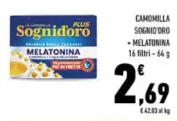 Conad City Camomilla sognid'oro +melatonina offerta