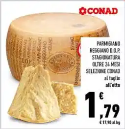 Conad City Parmigiano reggiano d.o.p. stagionatura oltre 24 mesi selezione CONAD offerta