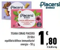 Conad City Tisana conad piacersi offerta