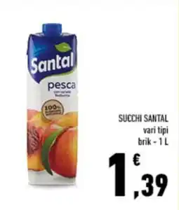 Conad City Succhi SANTAL offerta