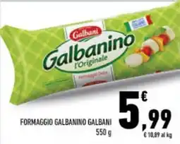 Conad City Formaggio galbanino GALBANI offerta