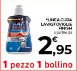 Conad City Linea cura lavastoviglie FINISH offerta