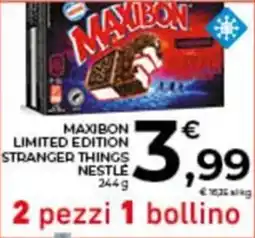 Conad City Maxibon limited edition stranger things NESTLE offerta