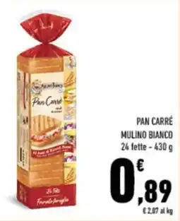 Conad City Pan carre MULINO BIANCO offerta