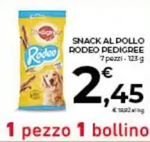Conad City Snack al pollo rodeo PEDIGREE offerta