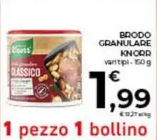 Conad City Brodo granulare KNORR offerta