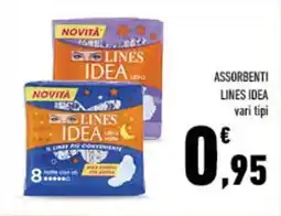 Conad City Assorbenti LINES IDEA offerta
