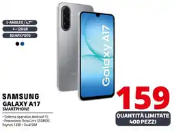 Comet SAMSUNG GALAXY A17 SMARTPHONE offerta
