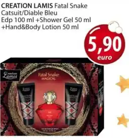 Acqua & Sapone CREATION LAMIS Fatal Snake Catsuit/Diable Bleu offerta