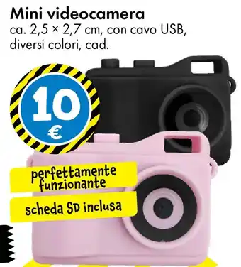 Mini videocamera