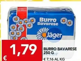 TuoDi Burro bavarese 250 g(ml) offerta