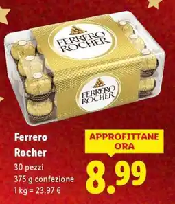 Lidl Ferrero Rocher offerta