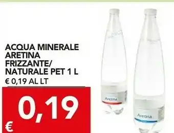 TuoDi Aretina - acqua minerale naturale 1000 g(ml) offerta