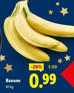 Lidl Banane offerta