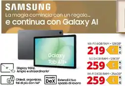 Comet SAMSUNG Galaxy Tab All+ offerta