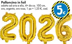 Tedi Palloncino in foil offerta