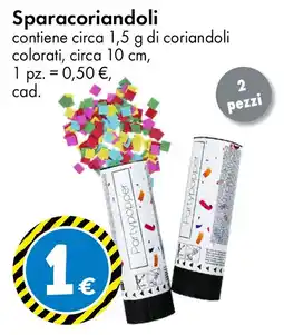 Tedi Sparacoriandoli 2 pezzi offerta