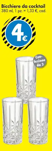Tedi Bicchiere da cocktail offerta