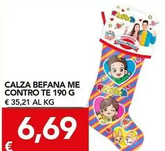 Me contro te calza befana