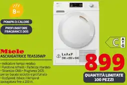 Comet Miele ASCIUGATRICE TEA535WP offerta