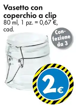 Tedi Vasetto con coperchio a clip offerta