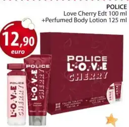 Acqua & Sapone POLICE Love Cherry Edt +Perfumed Body Lotion offerta