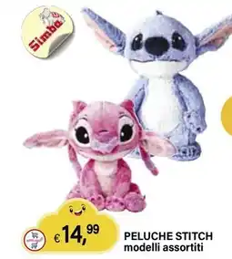 Il Gigante Peluche stitch offerta