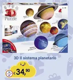 Il Gigante 3D Il sistema planetario offerta